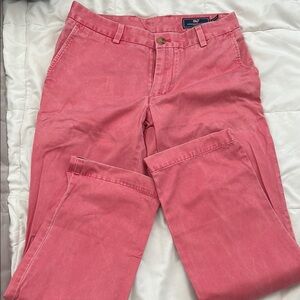Vineyard Vines Pink Chino Pants Classic Style